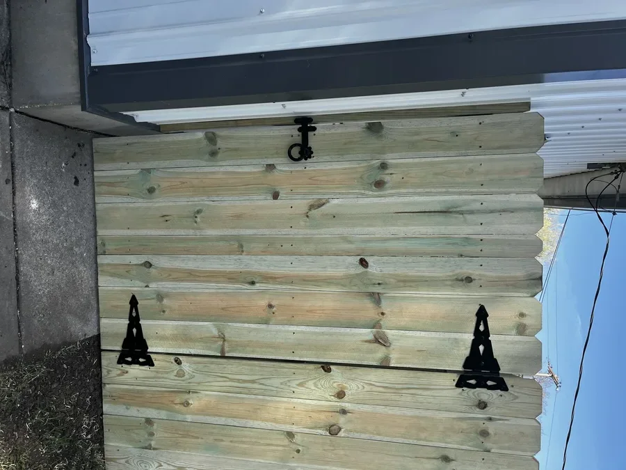 Wood Fence Installation in Sherwood Park